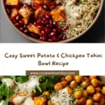 Sweet Potato & Chickpea Tahini Bowl Recipe