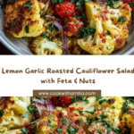 Lemon Garlic Roasted Cauliflower Salad Recipe