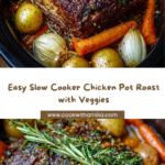 Easy Slow Cooker Chicken Pot Roast Recipe
