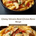 Velveeta Rotel Chicken Rotini Recipe