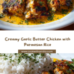 Garlic Butter Chicken with Creamy Rice Recipe