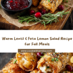 Grilled Zucchini and Feta Chickpea Wrap with Herbed Yogurt Recipe