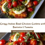 ts with Tomato and Burrata Pesto Topping Recipe