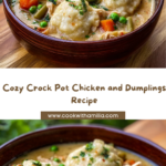 Enjoy the deliciousness of Crock Pot Chicken and Dumplings Recipe
