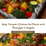 neapple and Veggies in Steamy Foil Packs Recipe