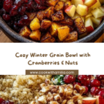 Winter Grain Bowl with Cranberries & Nuts Recipe