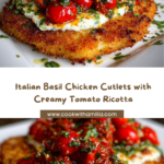 Cutlets with Tomato and Ricotta Topping Recipe