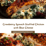 Stuffed Chicken Breasts with Blue Cheese Recipe