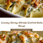 Creamy Shrimp Alfredo Stuffed Shells Recipe