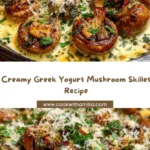 Creamy Yogurt Mushroom Skillet Recipe