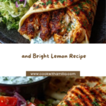 Greek Grilled Chicken Wraps with Tzatziki Sauce Recipe