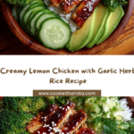 Creamy Lemon Chicken with Rice Recipe