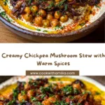 Creamy Chickpea Mushroom Stew Recipe