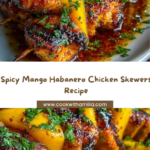 Mango Habanero Chicken Skewers Recipe