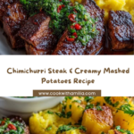 Chimichurri Steak & Mash Plate Recipe