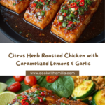 Chicken with Caramelized Lemons & Garlic Recipe