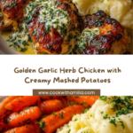 Mashed Potatoes and Honey Butter Carrots Recipe