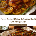 owls with Mango Salsa & Lime-Chili Sauce Recipe