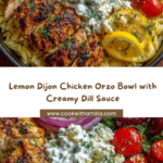 Bowl with Creamy Dill Feta Yogurt Sauce Recipe