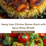 cado Quinoa Stack with Hot Honey Drizzle Recipe