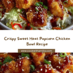 Sweet Heat Popcorn Chicken Drizzle Bowl Recipe