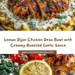 wl with Roasted Garlic Feta Yogurt Sauce Recipe