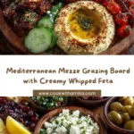 Mediterranean Mezze Grazing Board with Whipped Feta Recipe