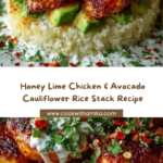 Cauliflower Rice Stack with Yogurt Sauce Recipe