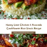 Cauliflower Rice Stack with Yogurt Sauce Recipe