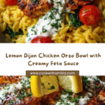 Orzo Bowl with Whipped Feta Yogurt Sauce Recipe