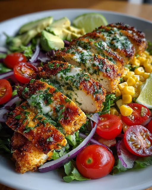 Cilantro Lime Chicken Salad Recipe - Recipe Image