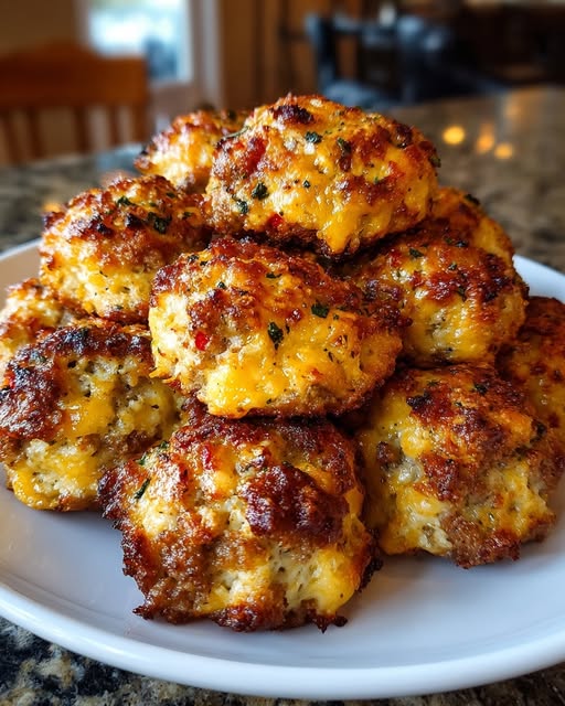 Rotel Cream Cheese Sausage Balls Recipe