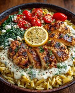 wl with Roasted Garlic Feta Yogurt Sauce Recipe