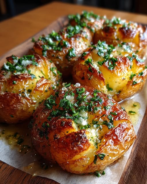 with Warm Brie Fondue & Garlic Herb Oil Recipe - Recipe Image