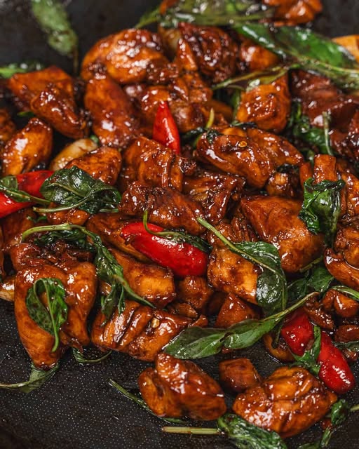 Taiwanese Three Cup Chicken Recipe - Recipe Image