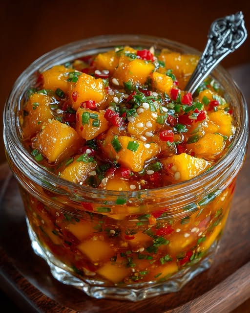 Mango Habanero Honey Garlic Sauce Recipe - Recipe Image