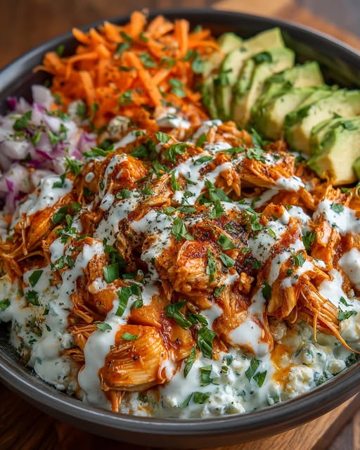 tage Cheese with Avocado & Ranch Drizzle Recipe - Recipe Image