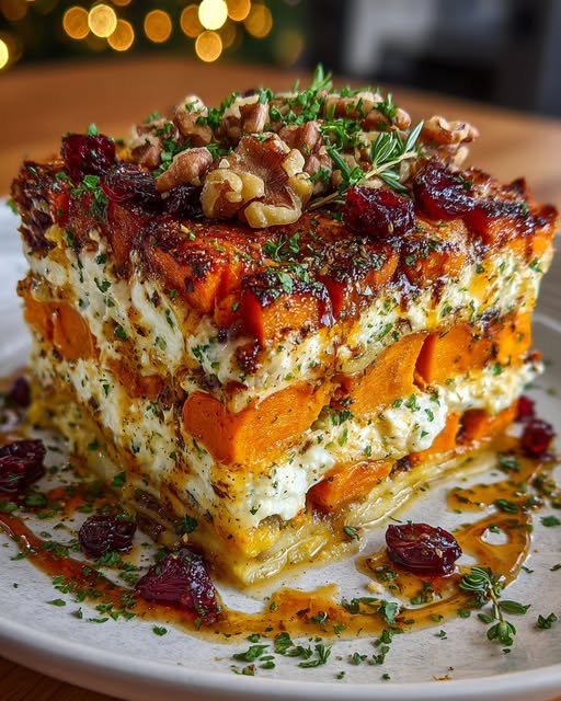 Walnuts & Cranberry-Honey Glaze Recipe - Recipe Image