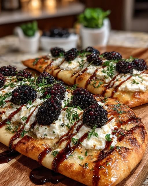 tbread with Fresh Thyme & Balsamic Glaze Recipe - Recipe Image