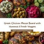 Greek Chicken & Olive Mezze Board Recipe
