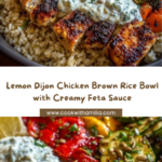 Power Bowl with Lemon Feta Yogurt Sauce Recipe