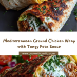 Chicken Wrap with Lemon Honey Feta Cream Recipe
