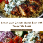 Quinoa Bowl with Lemon Feta Yogurt Sauce Recipe