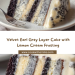Velvet Earl Grey Layer Cake Recipe