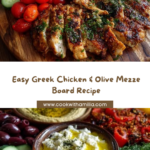Greek Chicken & Olive Mezze Board Recipe