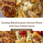 nne in Creamy Parmesan Four Cheese Sauce Recipe