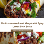 b Wrap with Spicy Lemon Honey Feta Cream Recipe