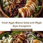 Apple Walnut Salad with Maple Dijon Vinaigrette Recipe