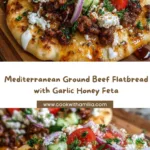 atbread with Garlic Hot Honey Feta Cream Recipe