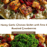 et with Feta Sauce & Roasted Cranberries Recipe
